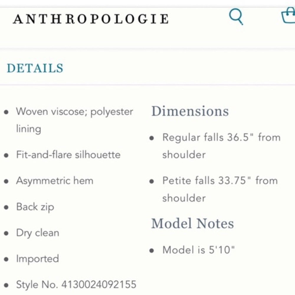 Anthropologie Corey Lynn Calter Midi Dress - Picture 6 of 6